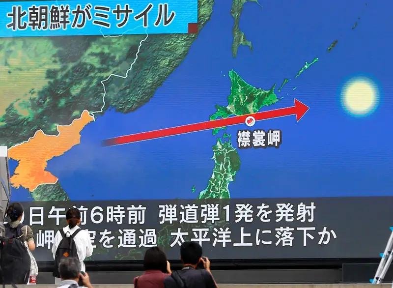 O novo 'míssil hipersônico' da Coreia do Norte.
