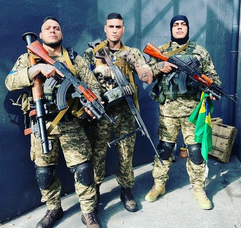 Soldado brasileiro André Hack, morre na Ucrânia
