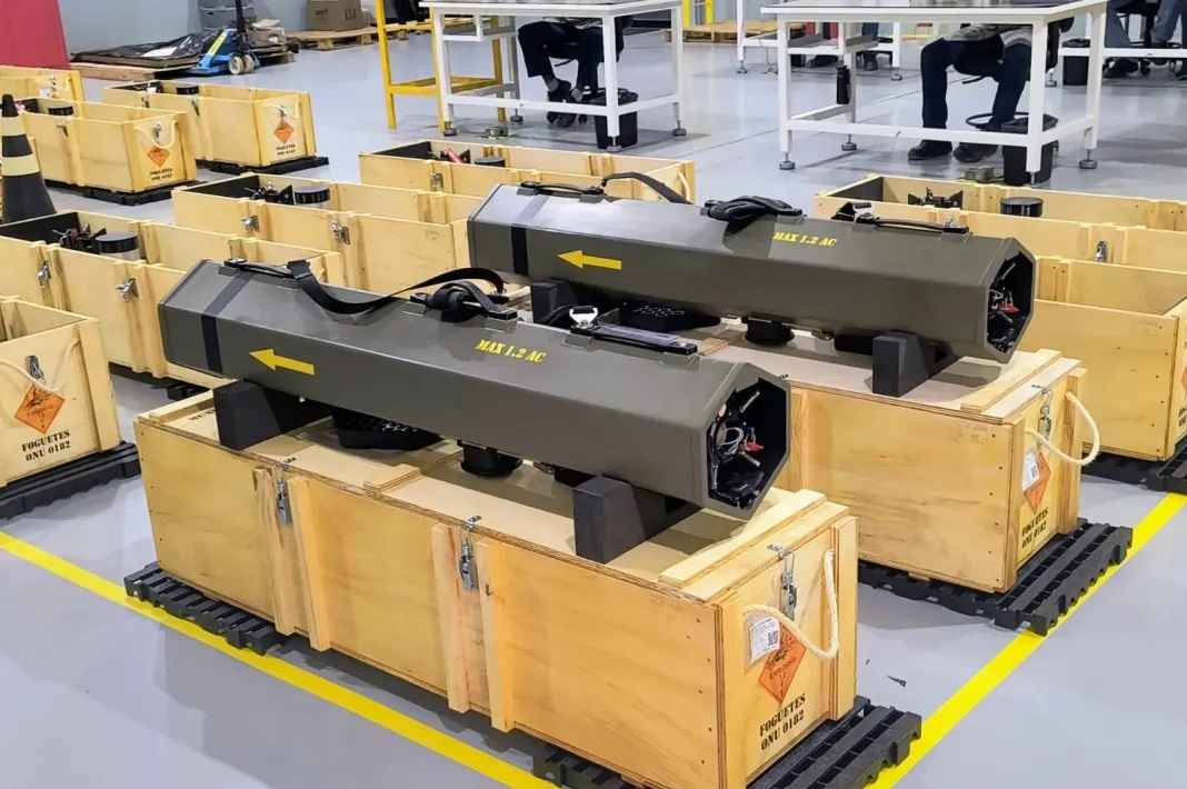 Exército recebe primeiro lote de mísseis MAX da SIATT