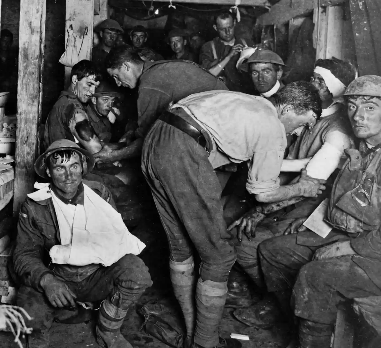 Efeitos Colaterais do "Choque de Bomba" na Guerra