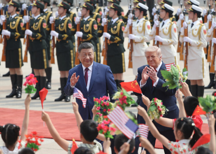 “Vamos ser parceiros, não adversários”, Xi Jinping recebe Donald Trump